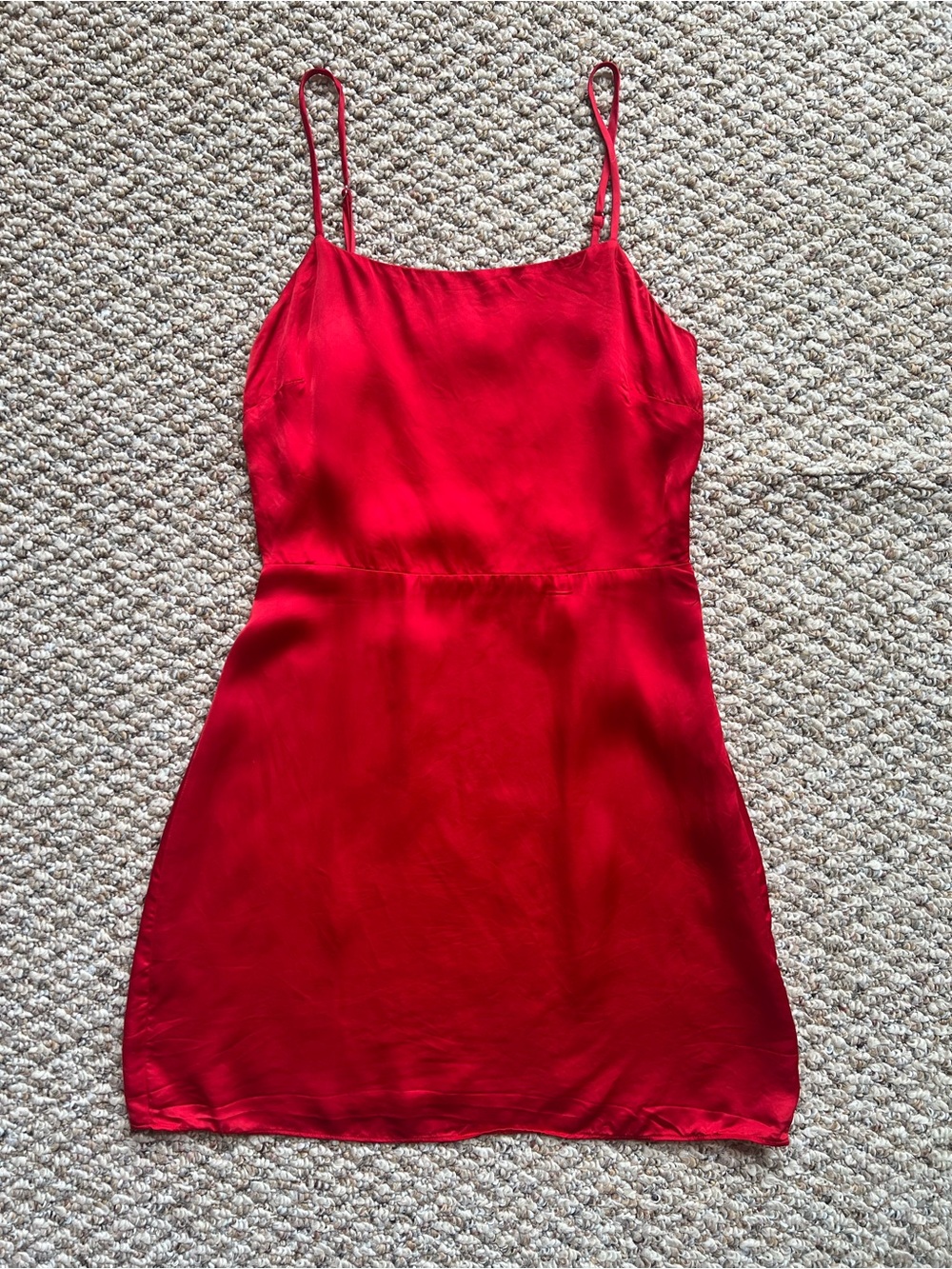 Aritzia Wilfred Isabelle Dress Satin Slip